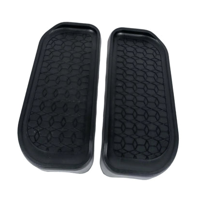 2Pcs Elliptical Machine Foot Pedals Practical Lightweight Leg Training Pedals Simple to Install Walking Machine Pedals for Sports Supplies