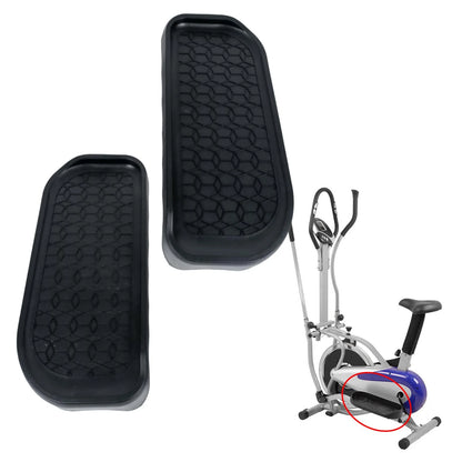 2Pcs Elliptical Machine Foot Pedals Practical Lightweight Leg Training Pedals Simple to Install Walking Machine Pedals for Sports Supplies