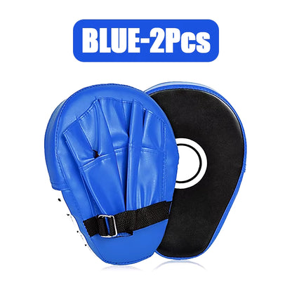 One Curved Glove Boxing Pad Hand Target Boxing Pad Gloves Training Focus Pad Taekwondo Muay Thai Mixed Martial Arts Boxing Glove